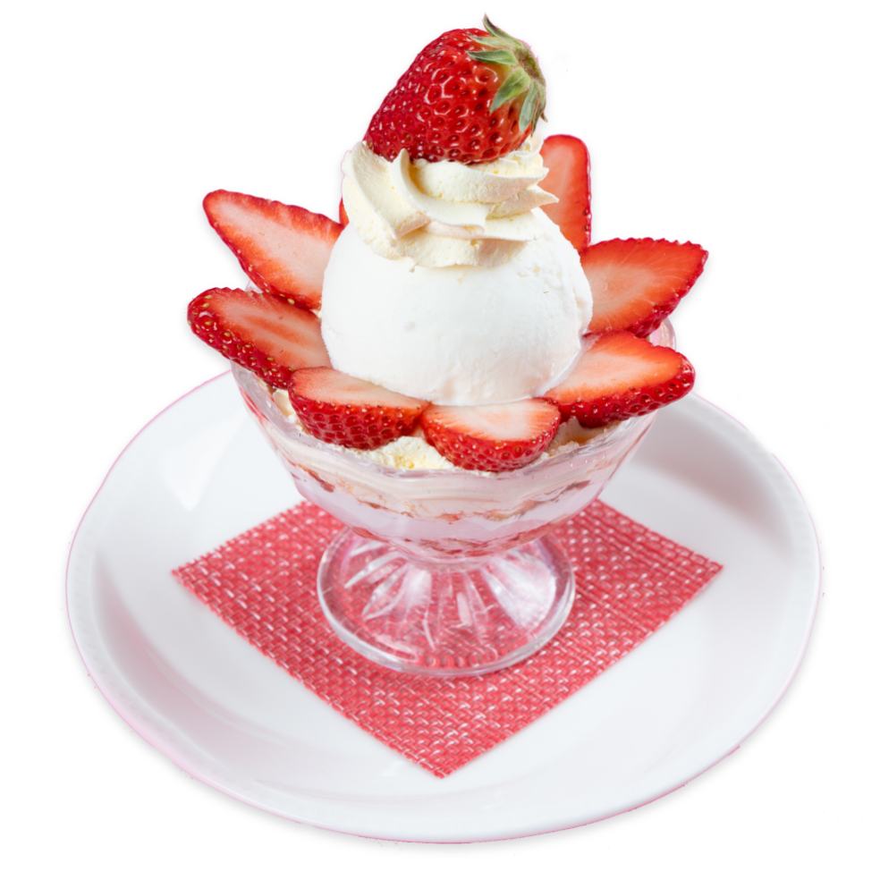 ミニいちごのフロマージュパフェ